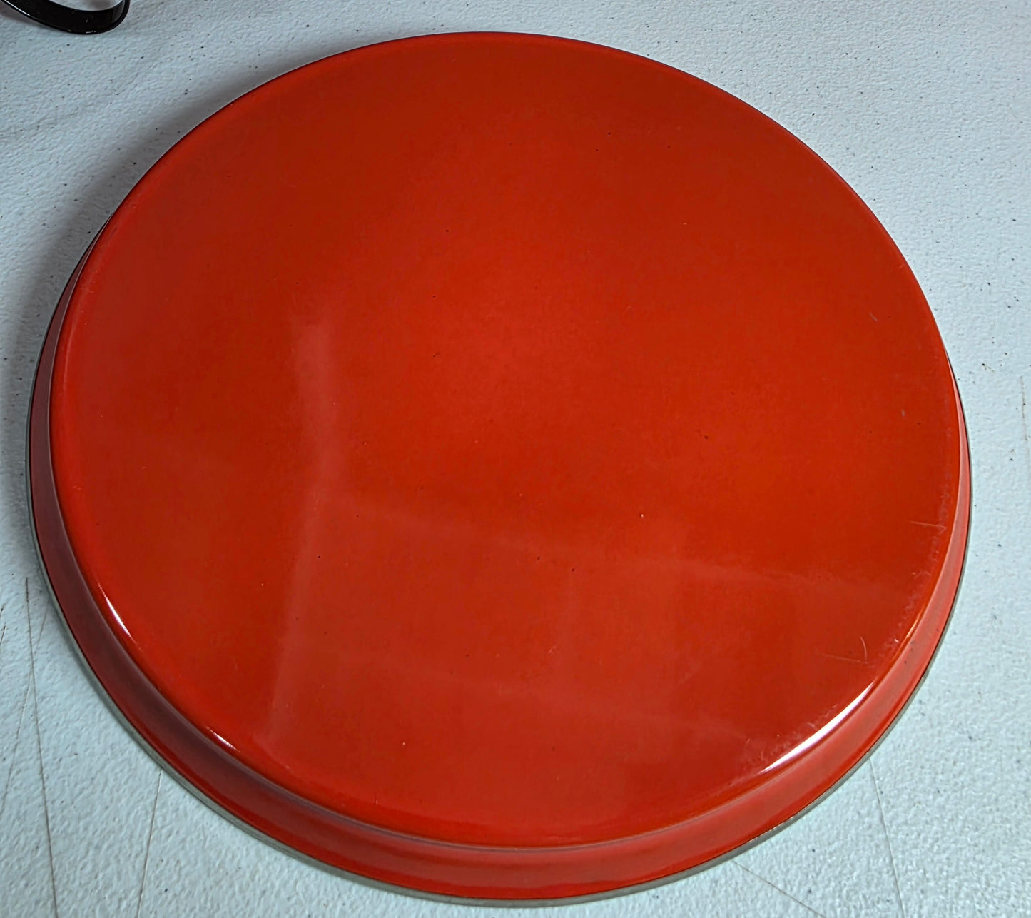 Vintage 1960's MCM Enamel Fondue Set