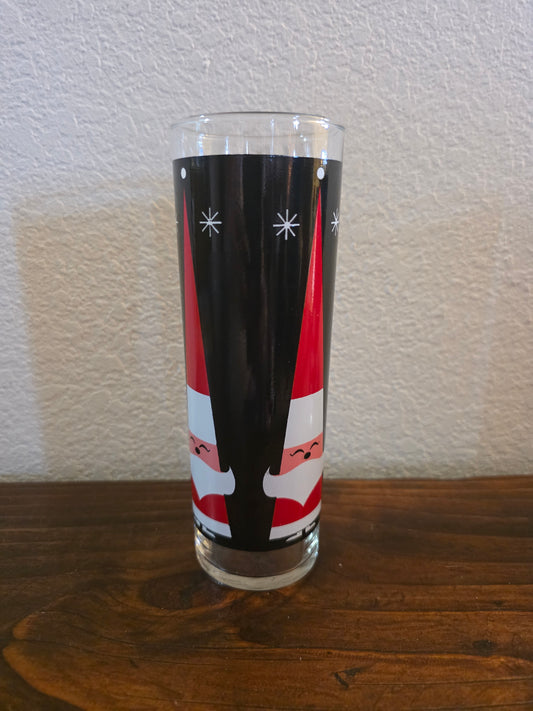 Libbey Holt Howard Santa Bar Glass