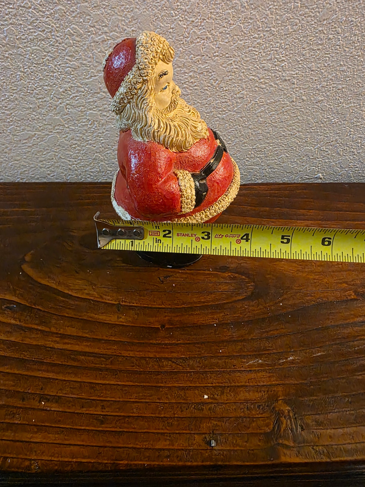 Chalkware 1940s Santa Figurine