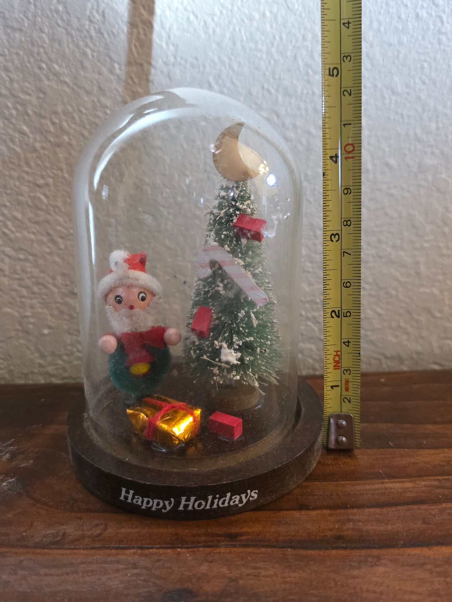 Miniature Christmas Dome Diorama