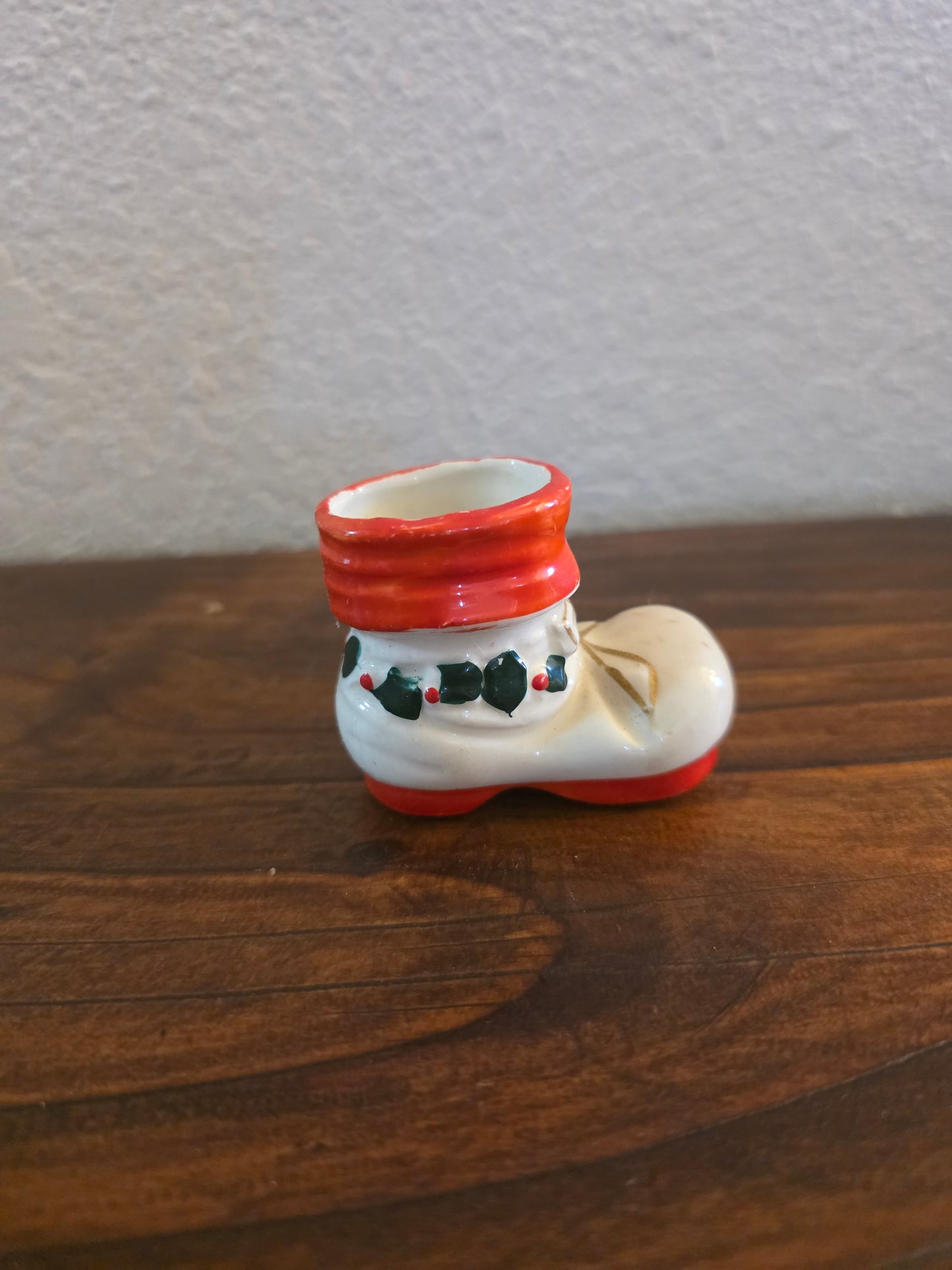 1950s Japan Holly Santa Boot
