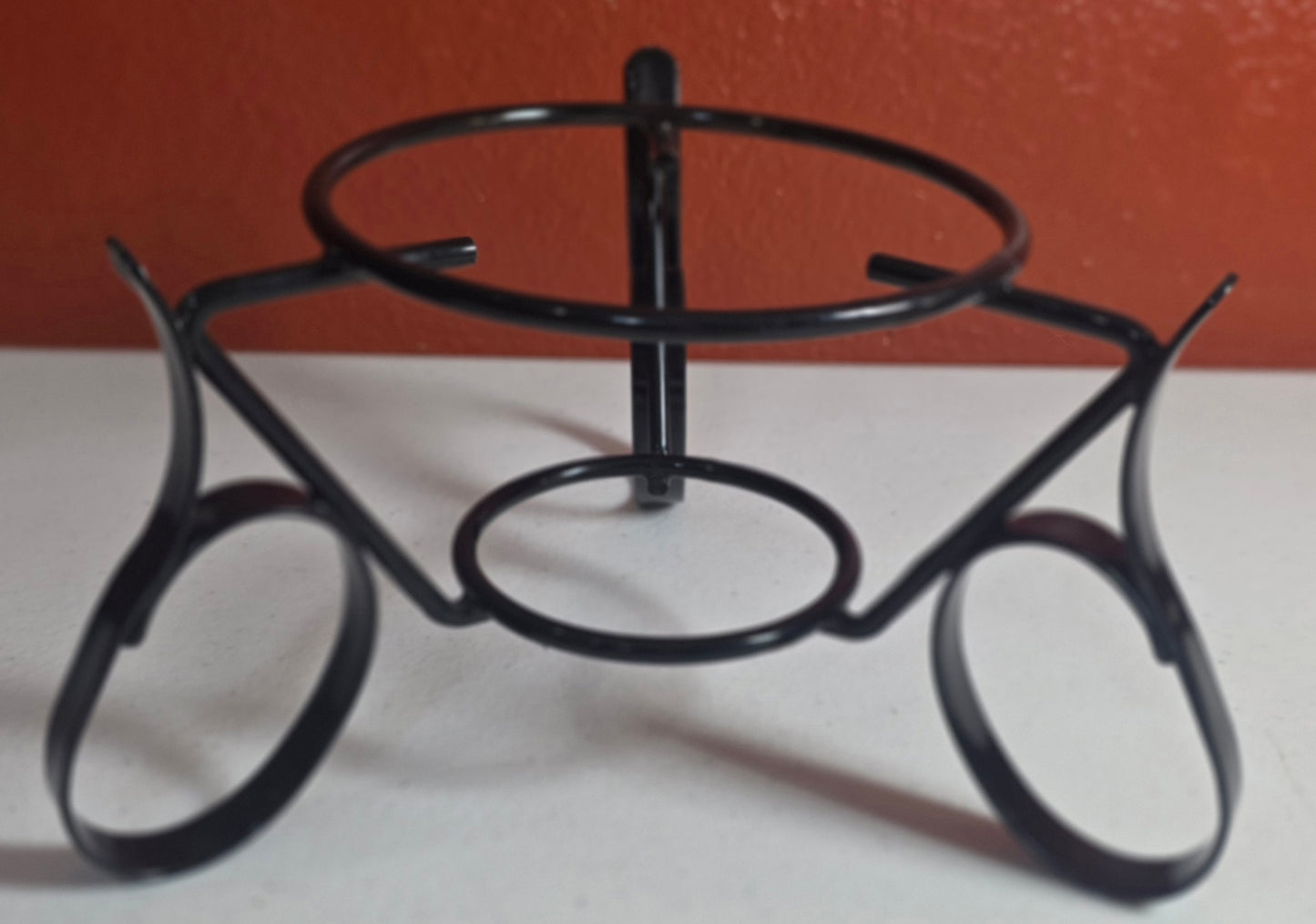 Vintage 1960's MCM Enamel Fondue Set