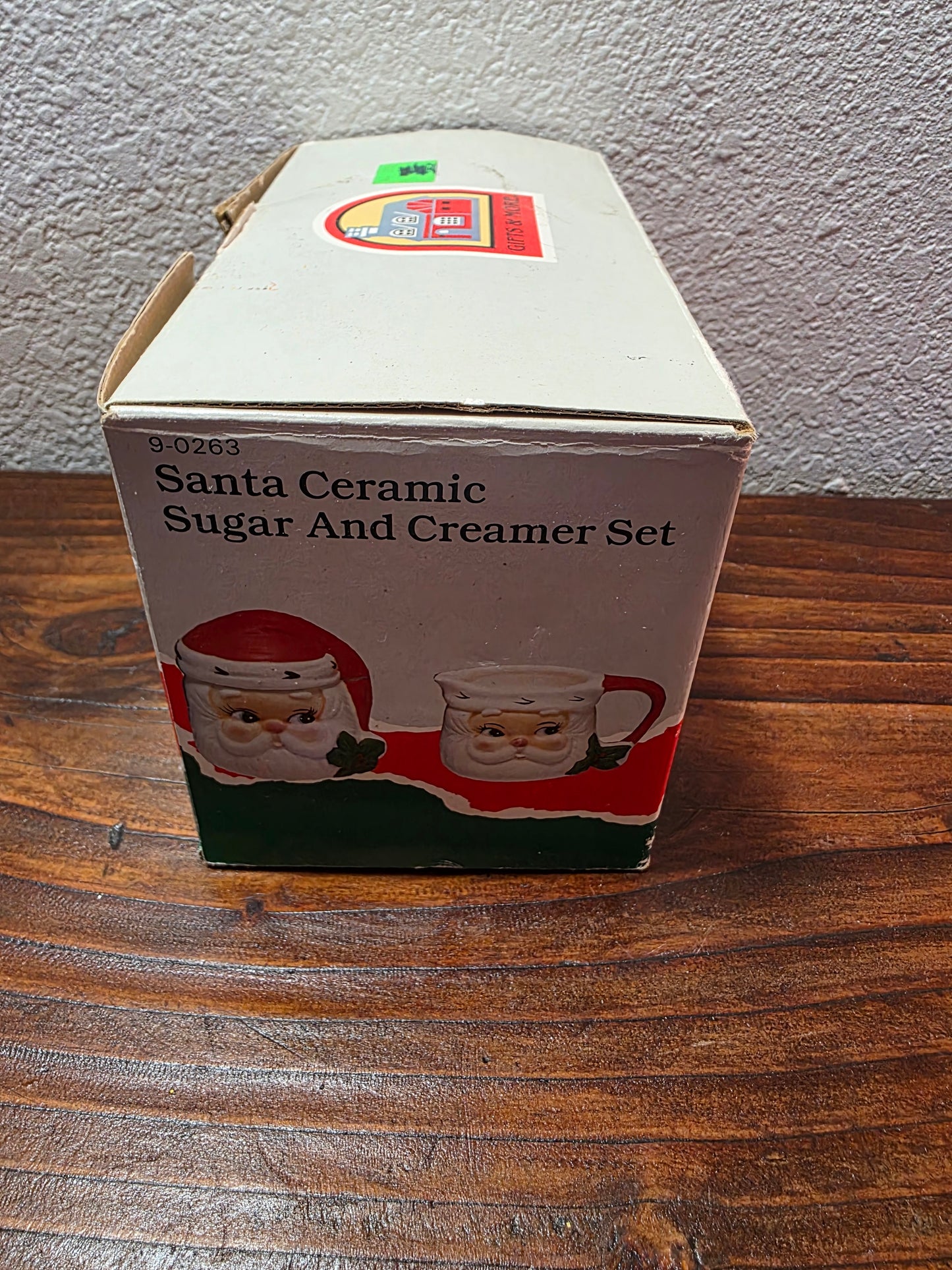 Santa Claus Sugar and Creamer Set