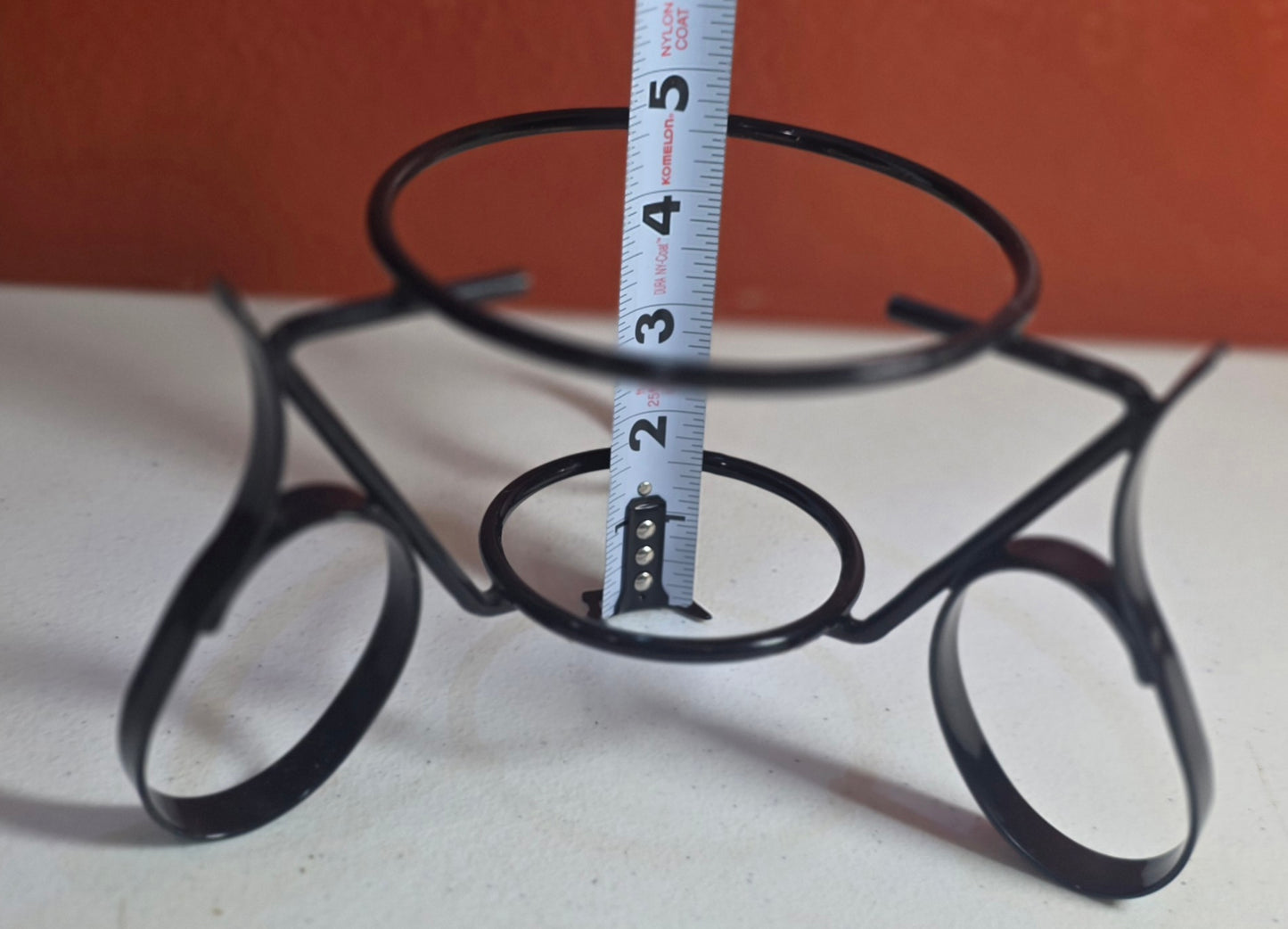 Vintage 1960's MCM Enamel Fondue Set