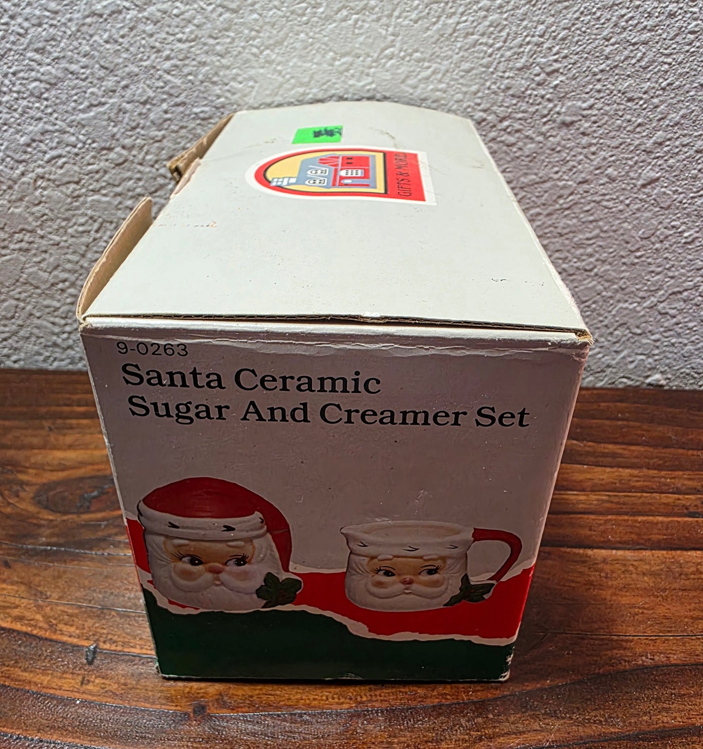 Santa Claus Sugar and Creamer Set