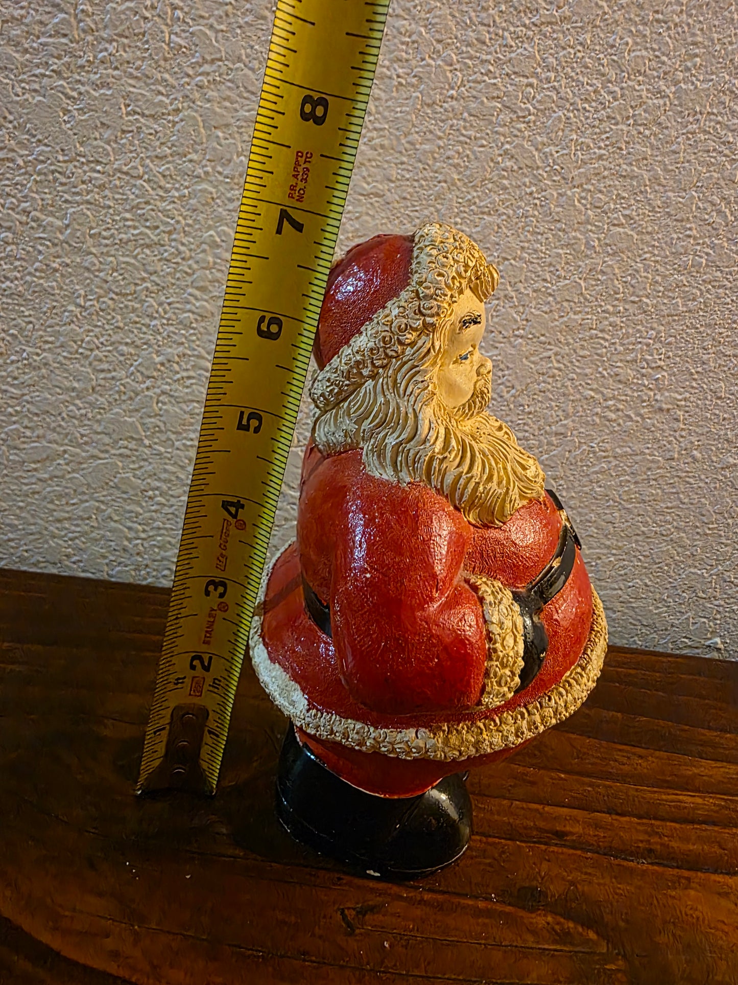 Chalkware 1940s Santa Figurine
