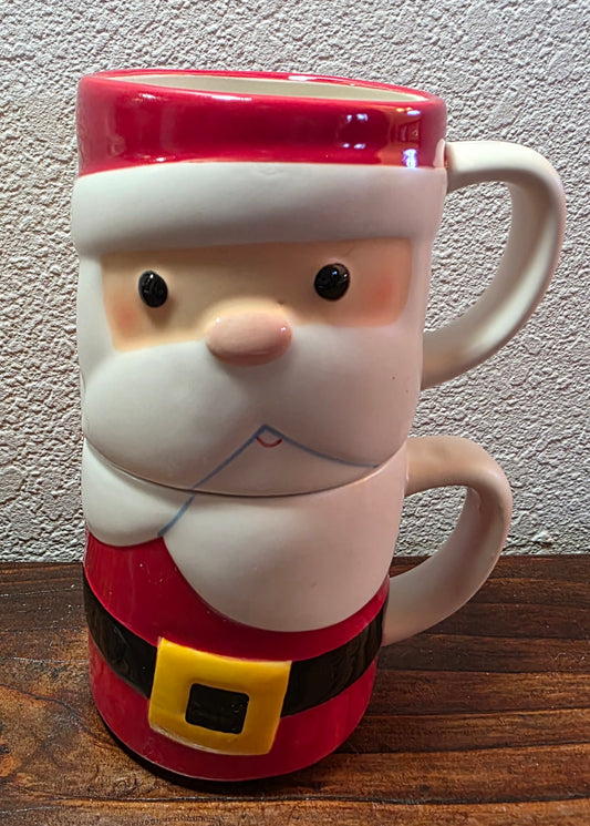 Hallmark Santa Stackable Mug Set