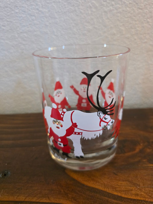 Georges Briard Santa Rock Bar Glass