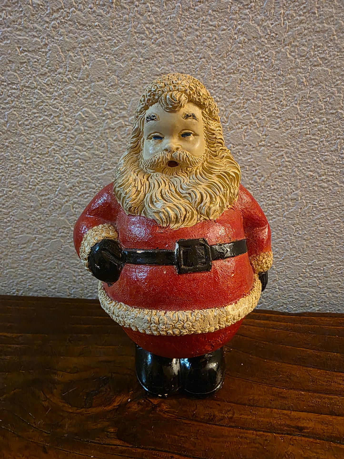 Chalkware 1940s Santa Figurine