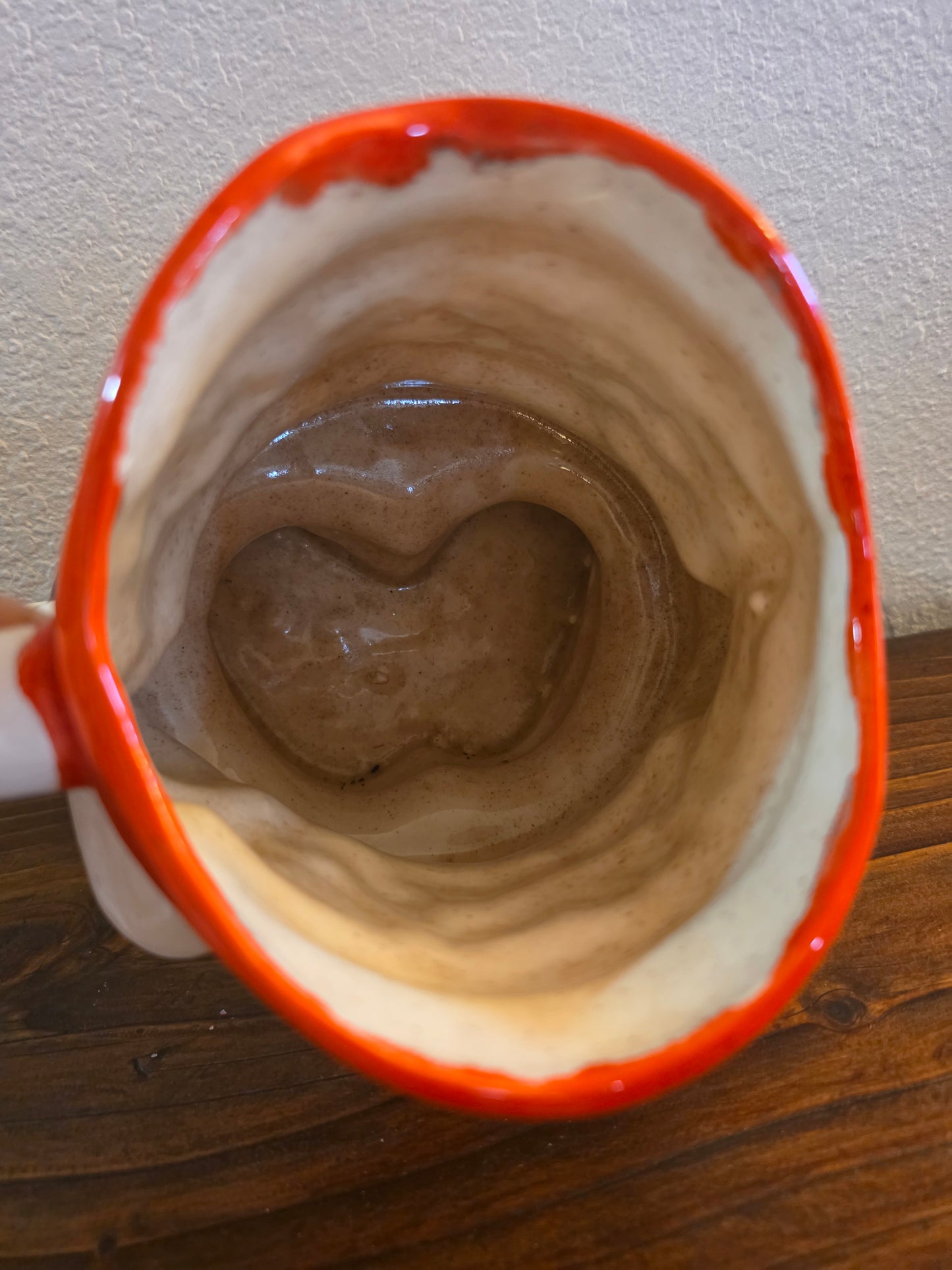 Ceramic Santa Pitcher