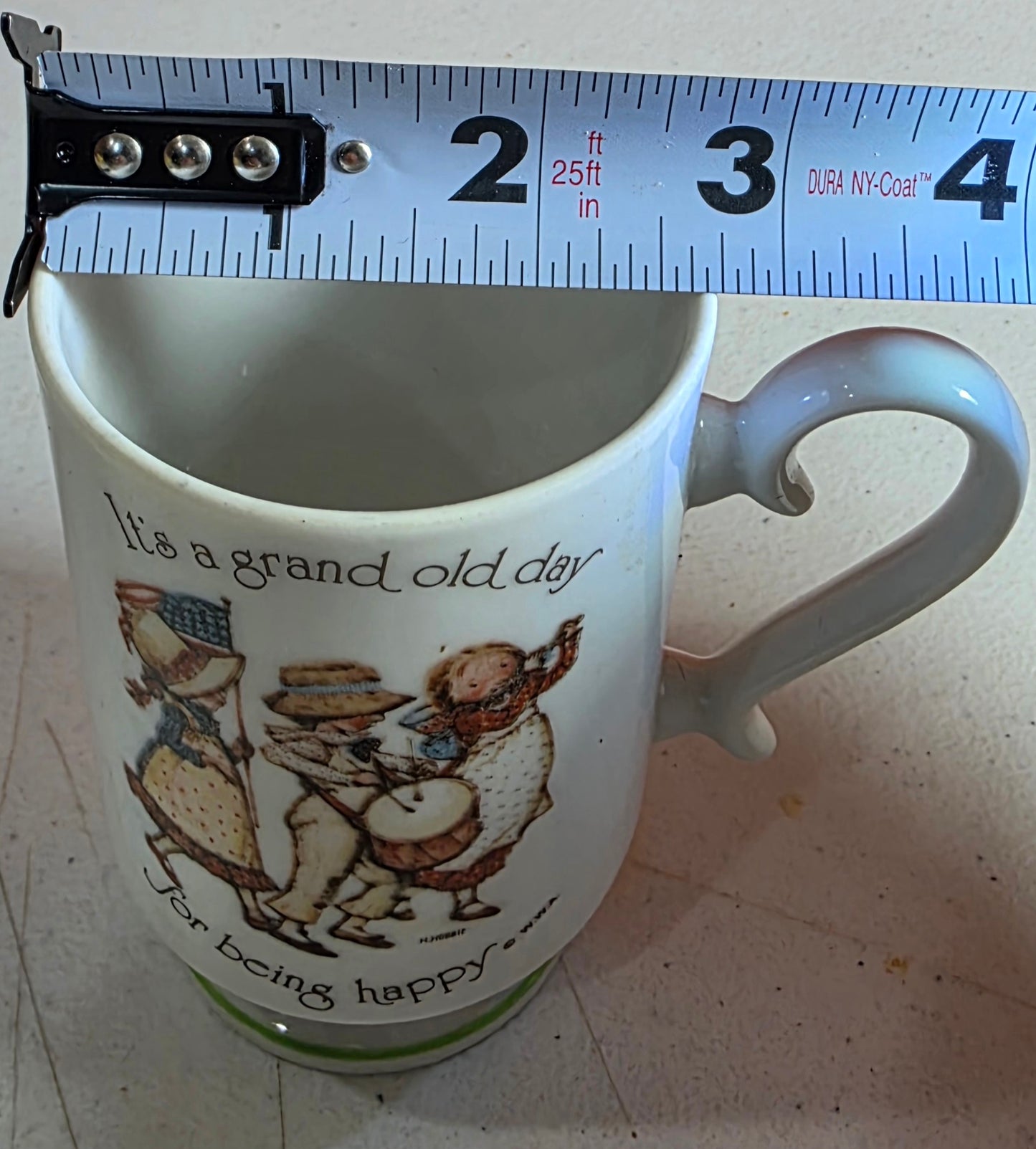 VINTAGE 1974 HOLLY HOBBIE  PORCELAIN CUP MUG