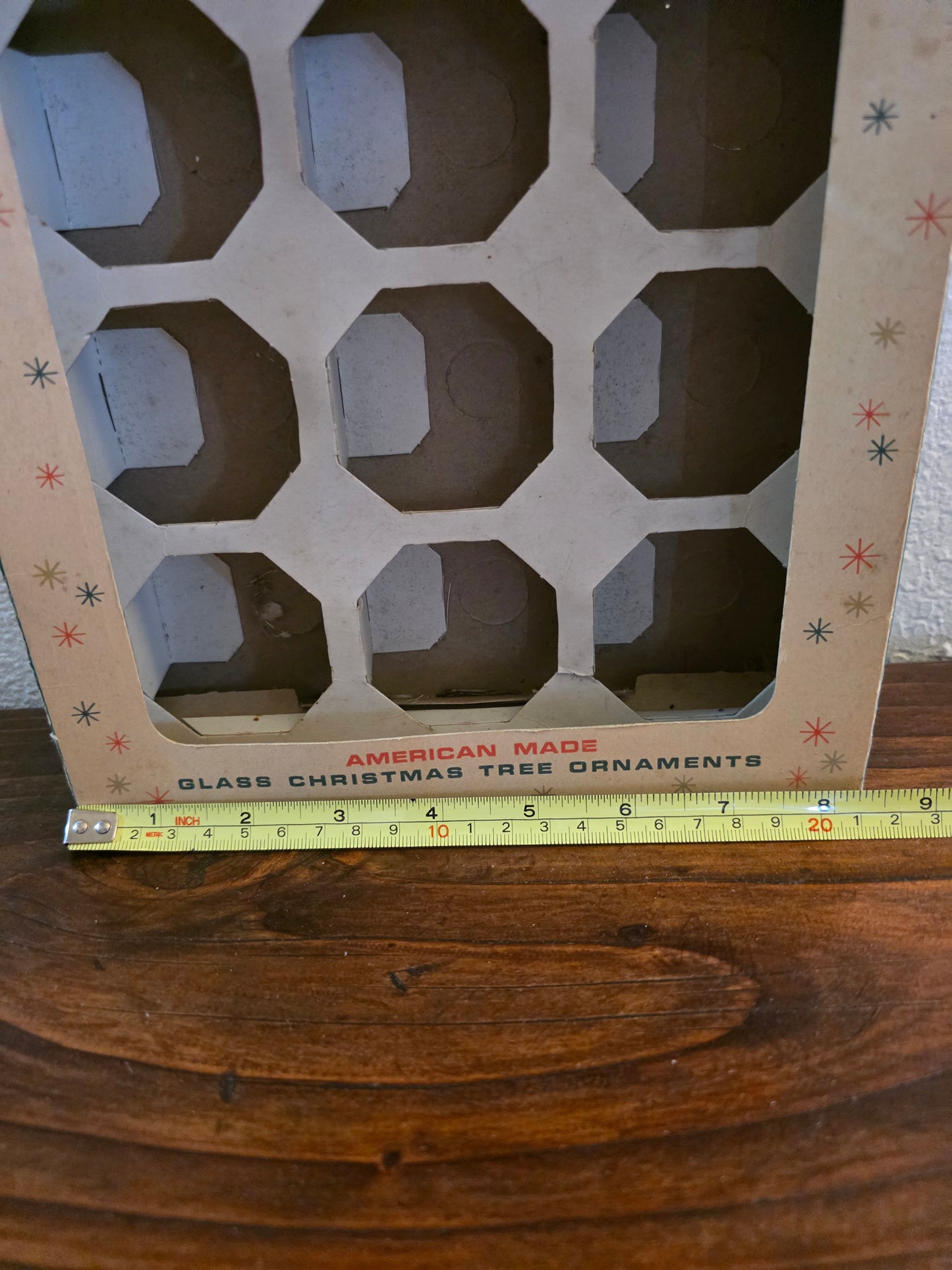 Shiny Brite Ornament Box- Empty