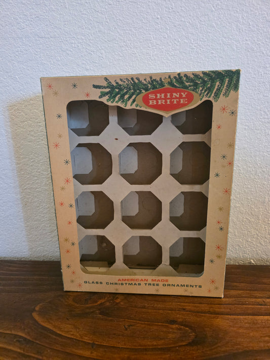 Shiny Brite Ornament Box- Empty