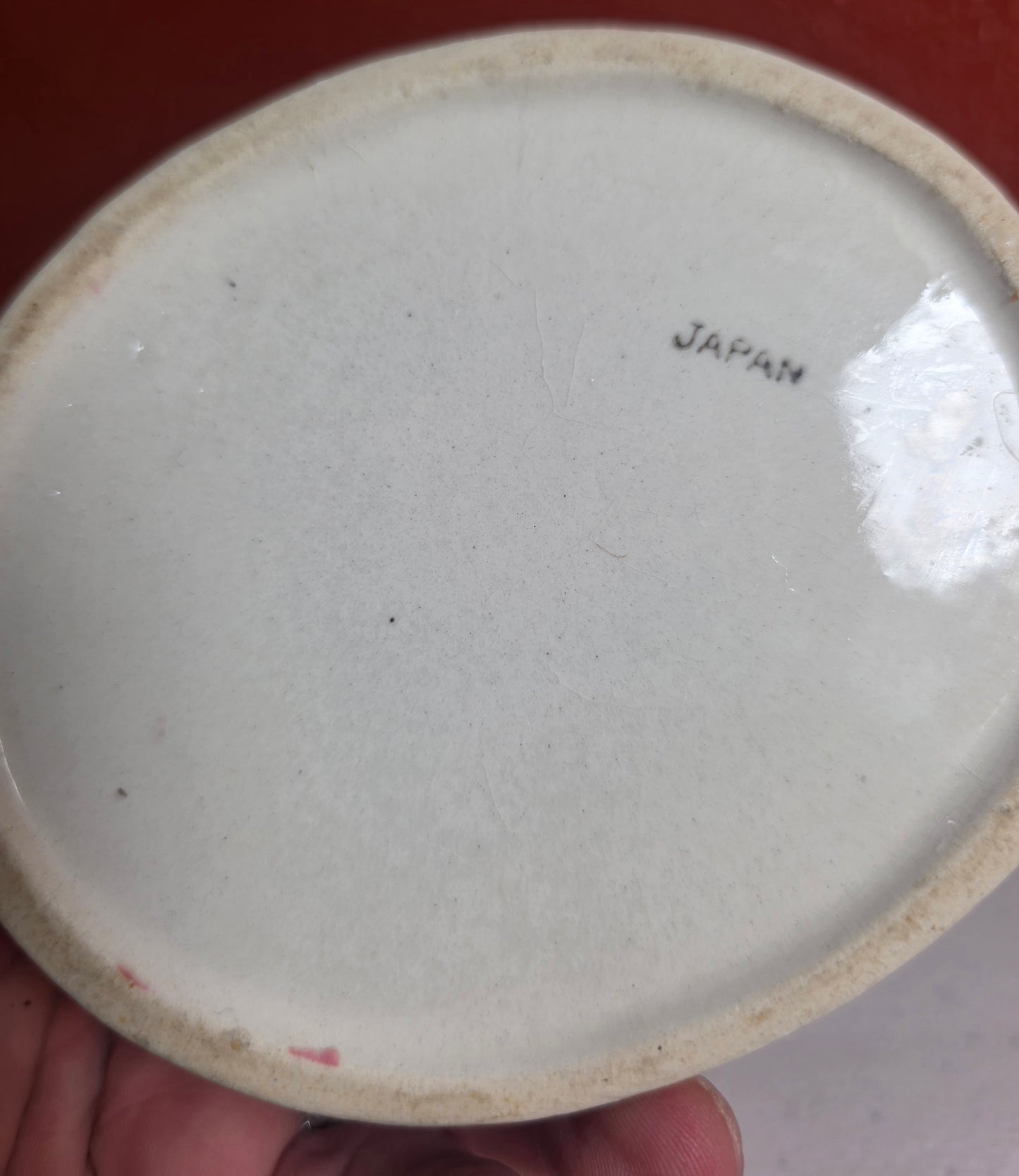 Vintage Ceramic CHOPPER HOPPER Denture Holder