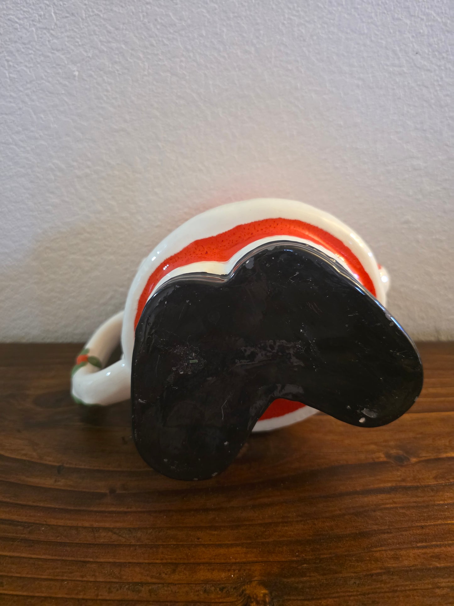 Ceramic Santa Pitcher