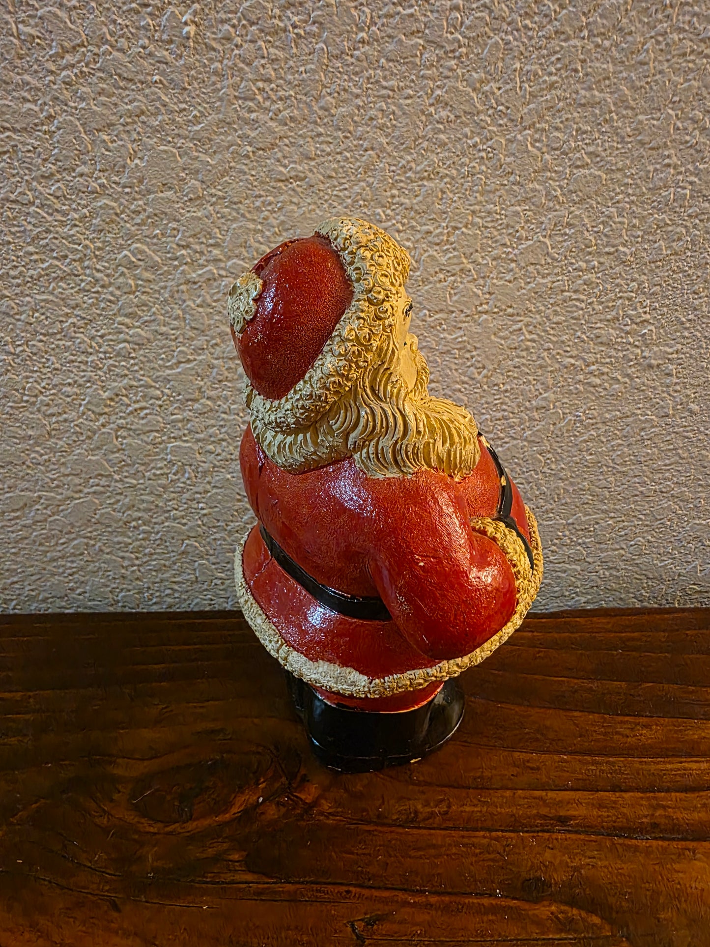 Chalkware 1940s Santa Figurine
