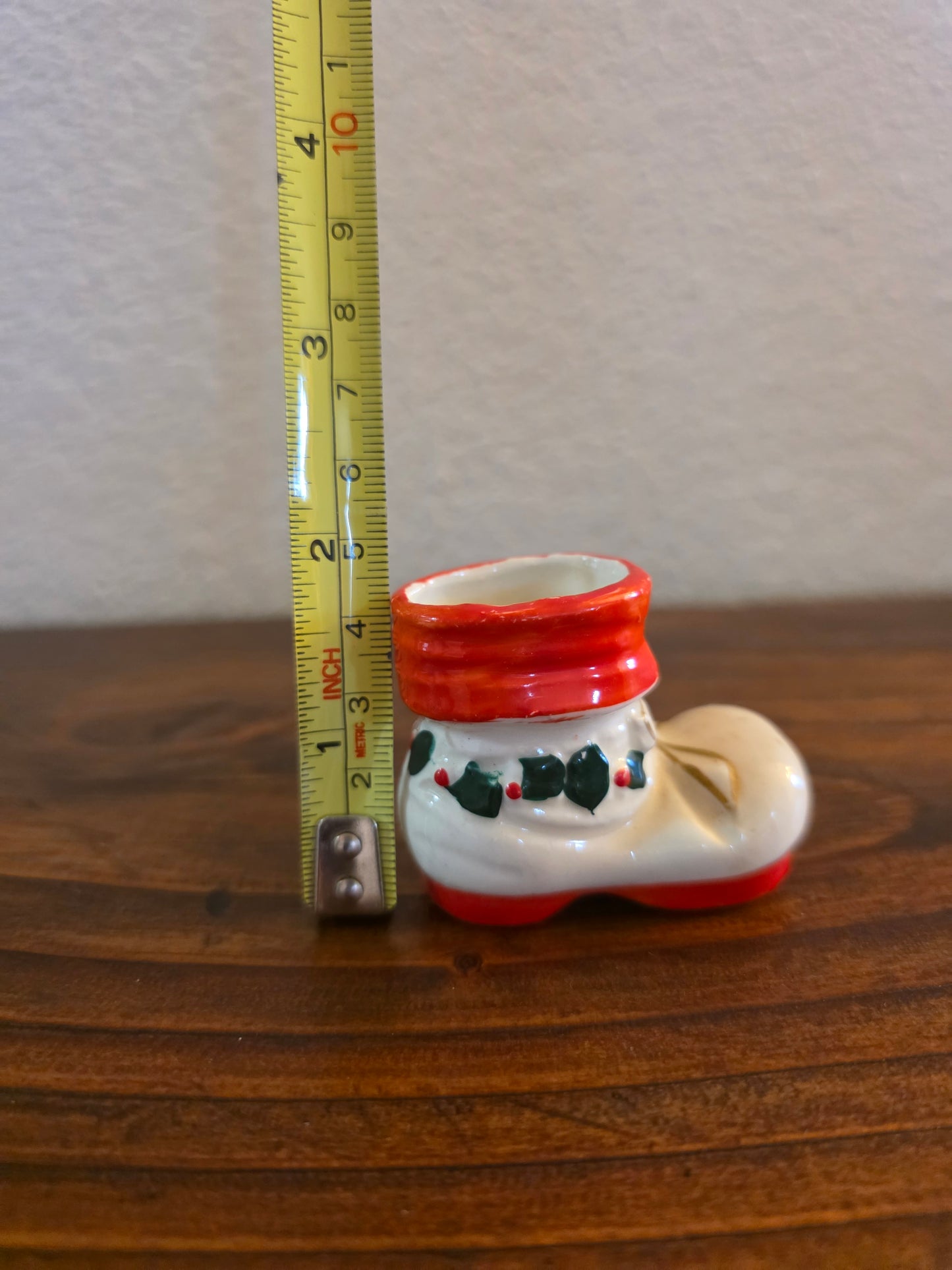 1950s Japan Holly Santa Boot