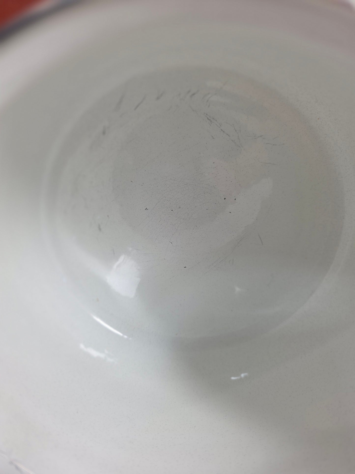 Vintage 1960's MCM Enamel Fondue Set