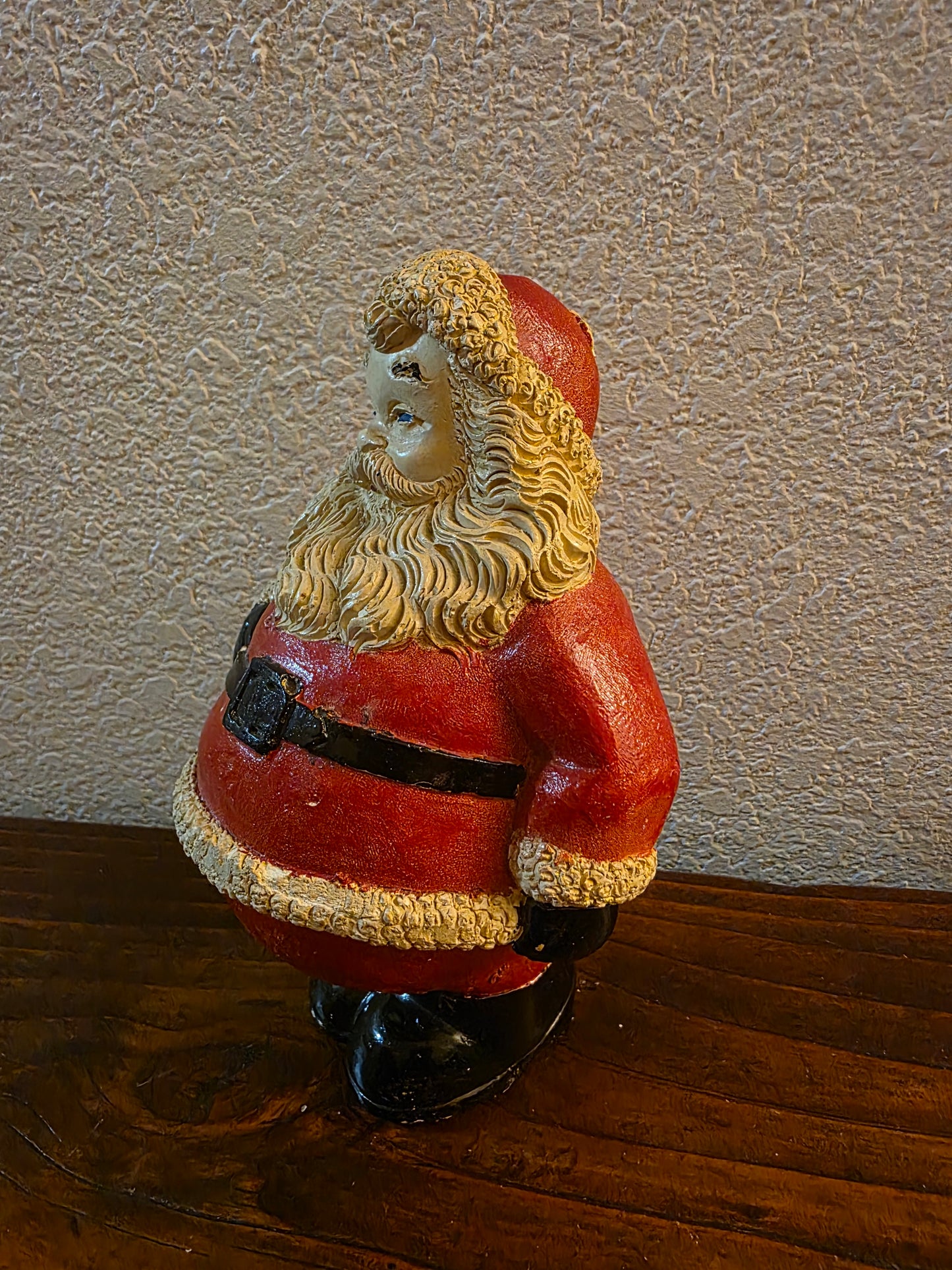 Chalkware 1940s Santa Figurine