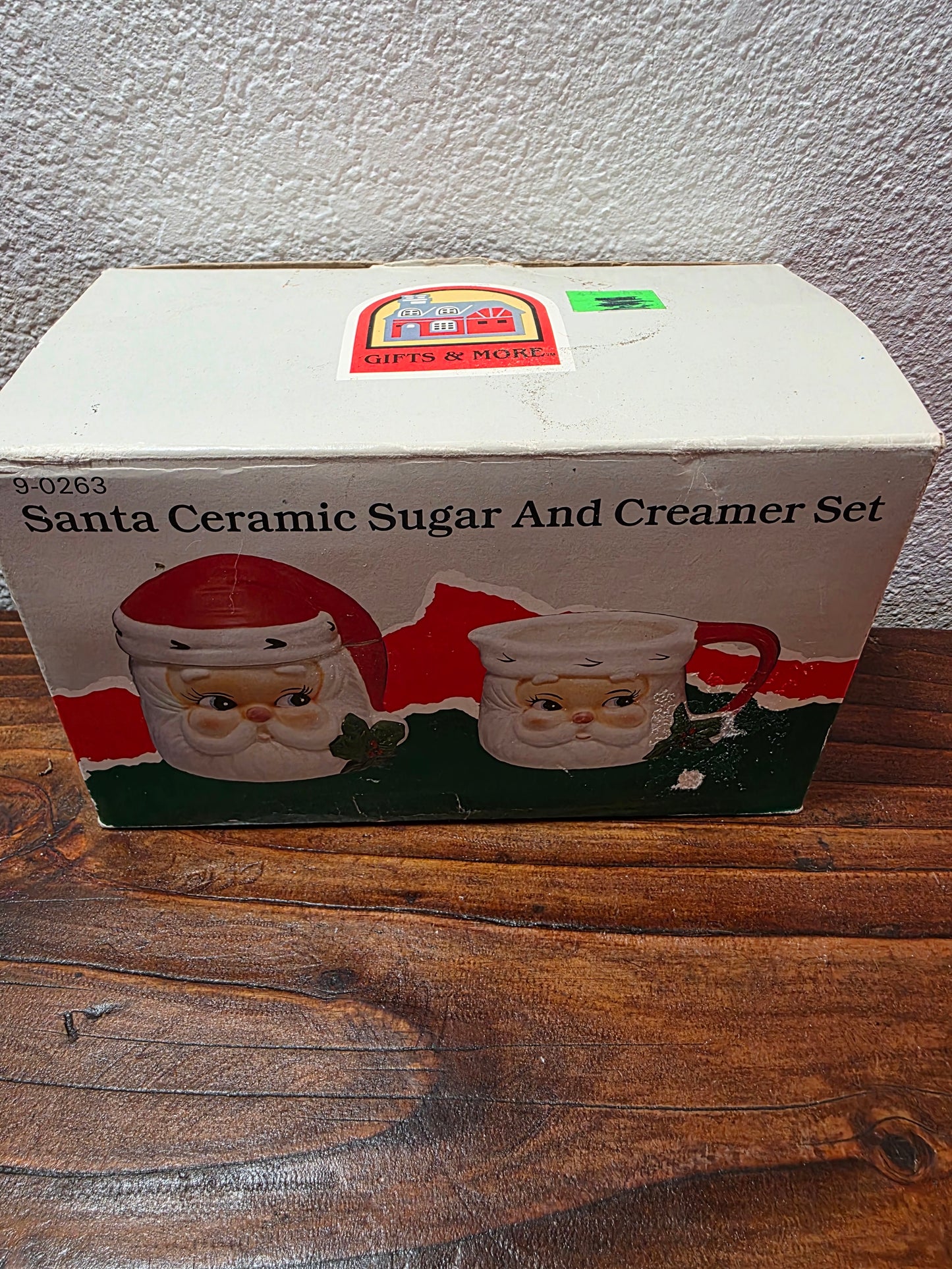 Santa Claus Sugar and Creamer Set