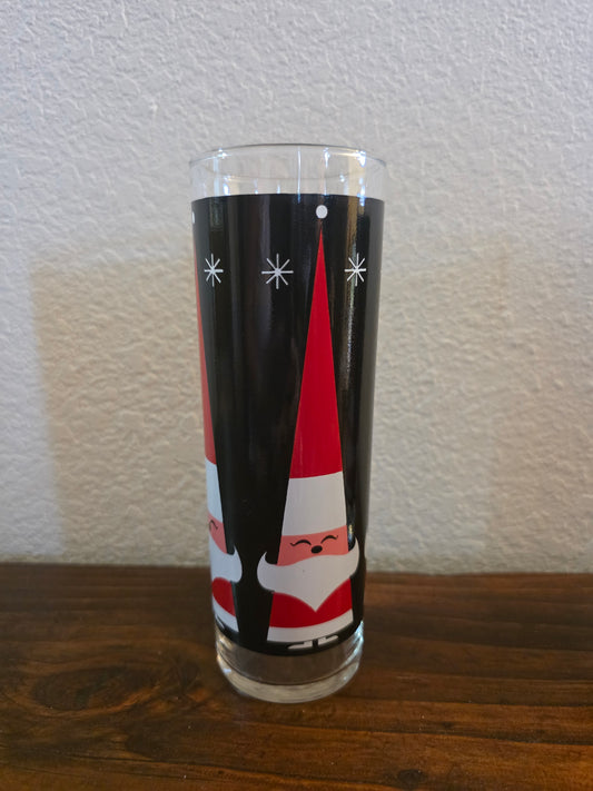 Libbey Holt Howard Santa Bar Glass